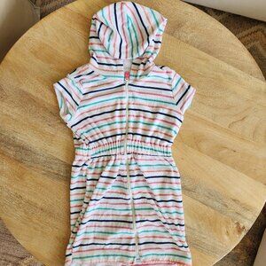 Carter’s Zip-up Hooded Terry Cloth Cover up Size 8